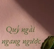 Quý Ngài Ngang Ngược - Tuế Duy